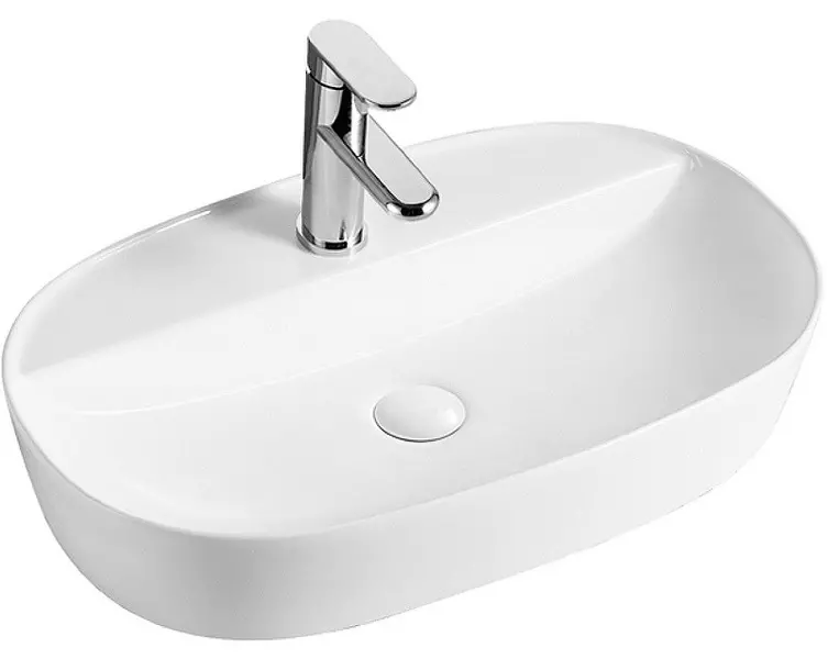 

Раковина «Azario» 61/40 AZ-2203 фарфоровая белая