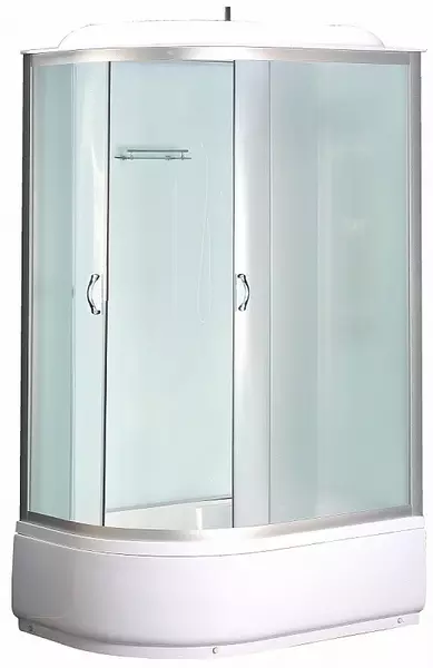 

Душевая кабина «Loranto» CS-66120F 120/80 высокий поддон матовая/хром правая