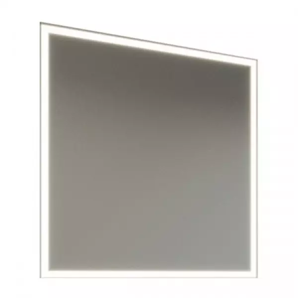 Зеркало «Loranto» Стиль прямоугольное 80/70 на подложке с подсветкой