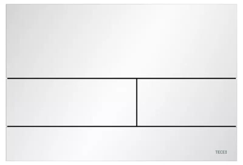 Кнопка смыва «TECE» Square 9240834 белая матовая