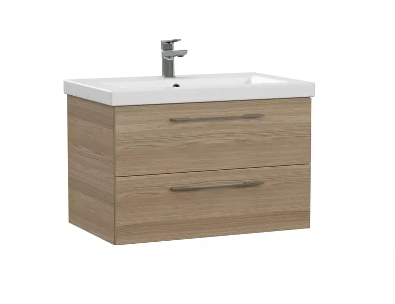 

Тумба с раковиной «Cersanit» Lara 60 63414 (Colour 60) подвесная орех