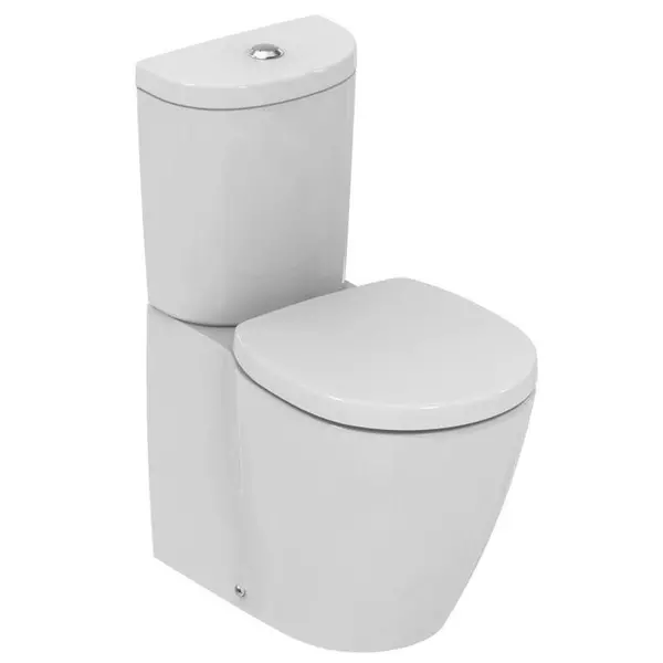 

Унитаз компакт «Ideal Standard» Connect E119601/E785601 (E129101) белый с сиденьем дюропласт с микролифтом белое