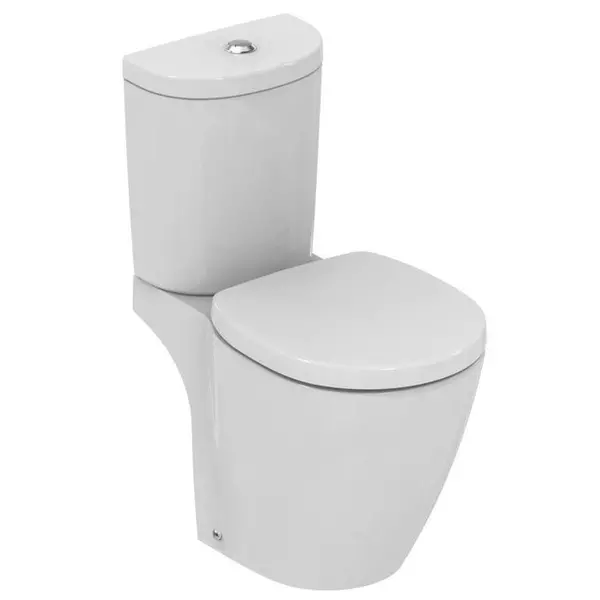 

Унитаз компакт «Ideal Standard» Connect E119501/E785601 (E129101) белый с сиденьем дюропласт с микролифтом белое