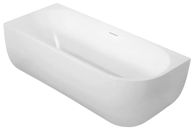 

Ванна акриловая «Abber» AB9315 170/75 с каркасом с сифоном белая левая