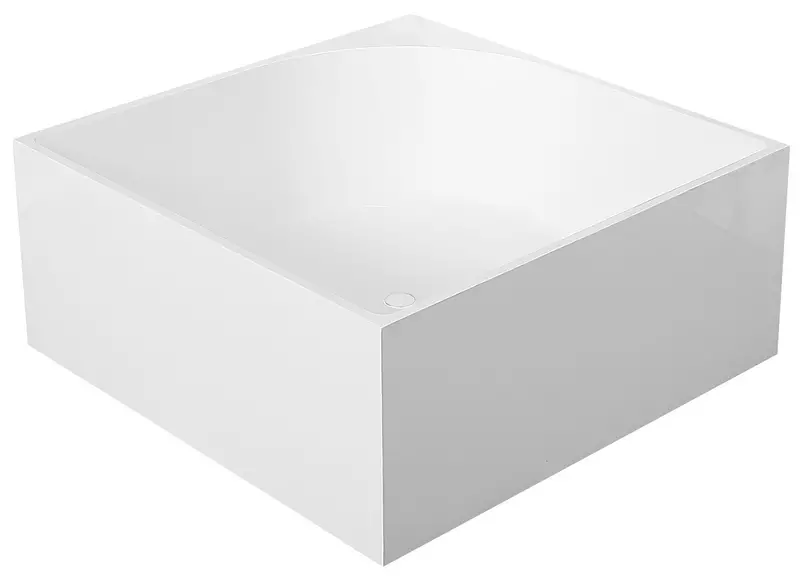 

Ванна акриловая «Abber» AB9337 140/140 с каркасом с сифоном белая