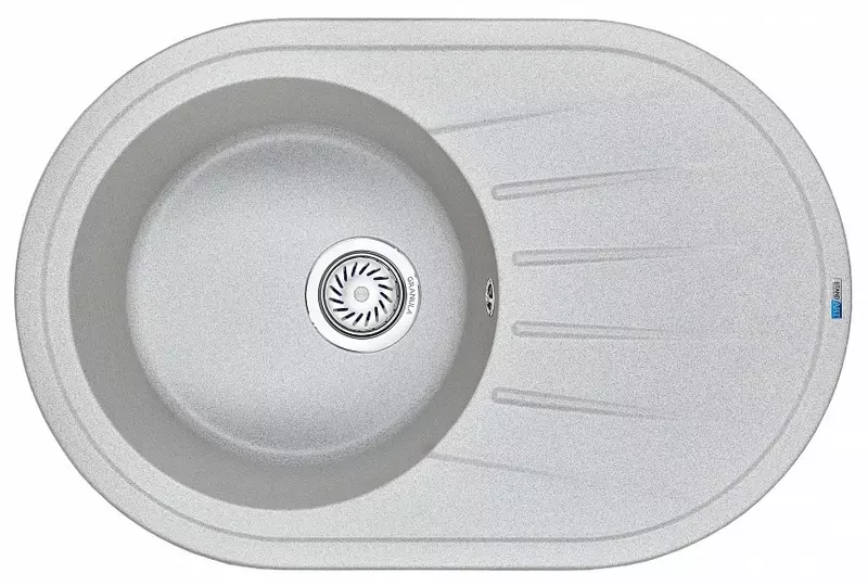 

Мойка для кухни «Granula» Standart ST-7601 76/50 искусственный камень базальт
