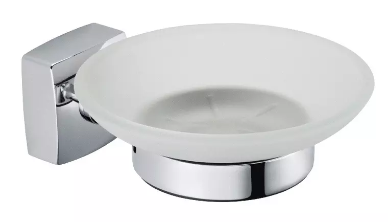 

Мыльница «Fixsen» Kvadro FX-61308 на стену хром
