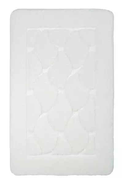 

Коврик для ванной «Fixsen» Link FX-5002W 80/50 резина, микрофибра белый