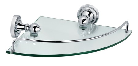 

Угловая полка в ванну «Fixsen» Style FX-41103A на стену хром