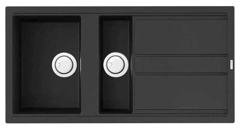 

Мойка для кухни «Omoikiri» Kitagawa 100 2 GB 100/51 искусственный камень графит универсальная