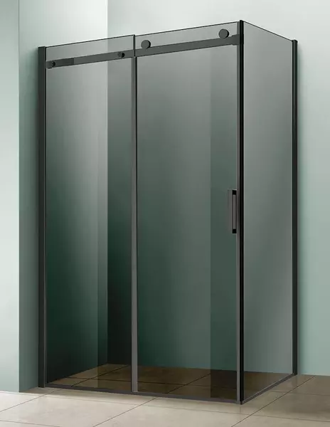 

Душевой угол-ограждение «Vincea» Como VSR-1C9012CGB 120/90 тонированный/чёрный прямоугольный без поддона универсальный