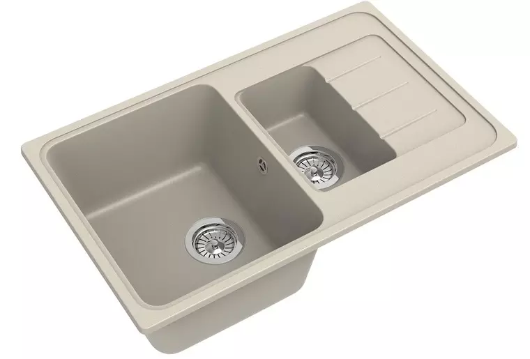 

Мойка для кухни «Ewigstein» Elegant 60KF 78/48 искусственный камень бежевая