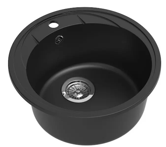 

Мойка для кухни «Ewigstein» Elegant R45 48/48 искусственный камень антрацит