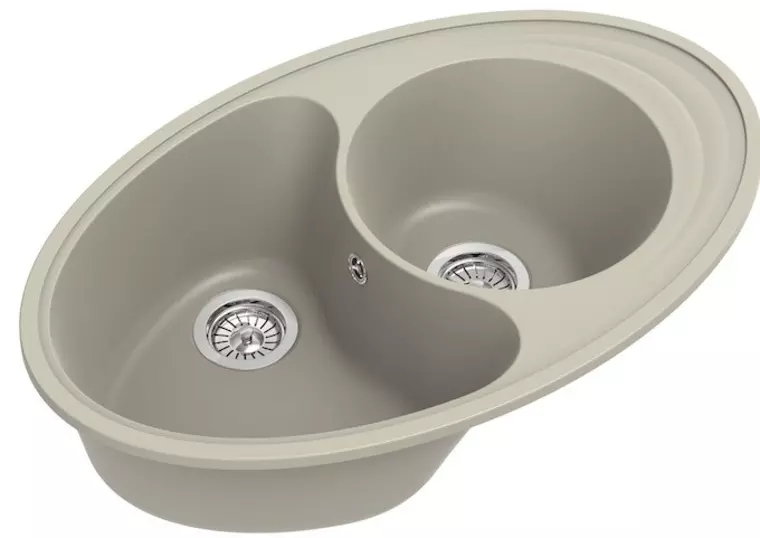 

Мойка для кухни «Ewigstein» Elegant W90KF 83/52 искусственный камень топаз