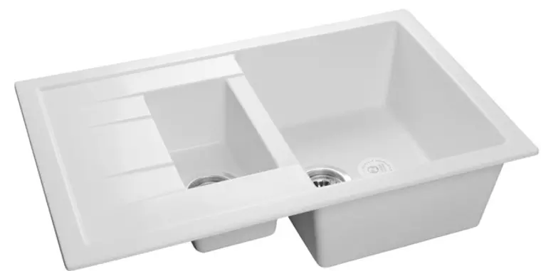 

Мойка для кухни «GranFest» Quadro GF-Q775KL 78/50 искусственный камень иней