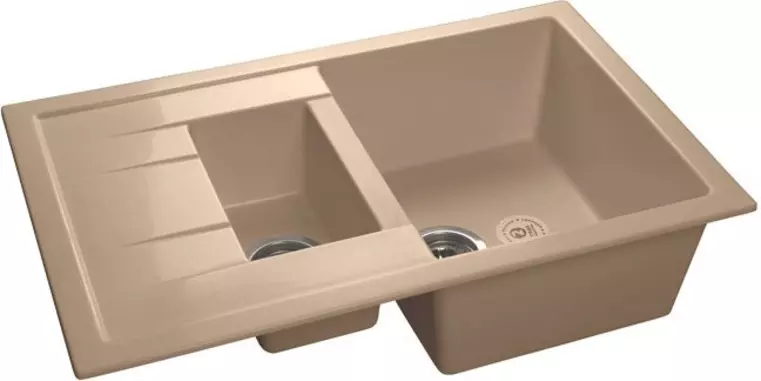 

Мойка для кухни «GranFest» Quadro GF-Q775KL 78/50 искусственный камень топаз