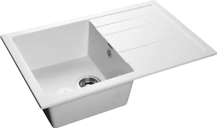 

Мойка для кухни «GranFest» Quadro GF-Q780L 78/50 искусственный камень иней