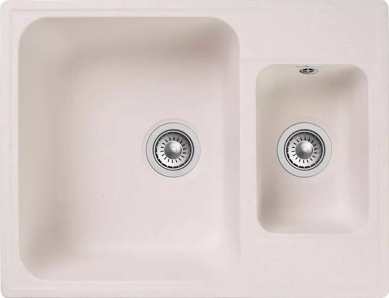 

Мойка для кухни «GranFest» Quarz GF-Z09 62/48 искусственный камень белая