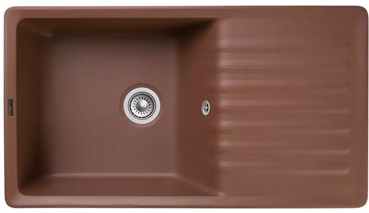 

Мойка для кухни «GranFest» Quarz ZW-73 85/48 искусственный камень терракот