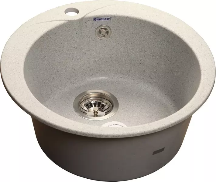 

Мойка для кухни «GranFest» Rondo GF-R480 48/48 искусственный камень серая