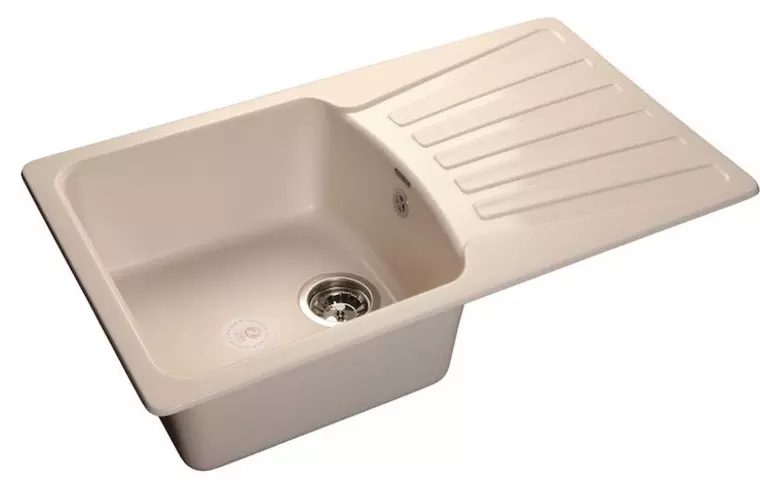 

Мойка для кухни «GranFest» Standart GF-S850L 83/48 искусственный камень белая