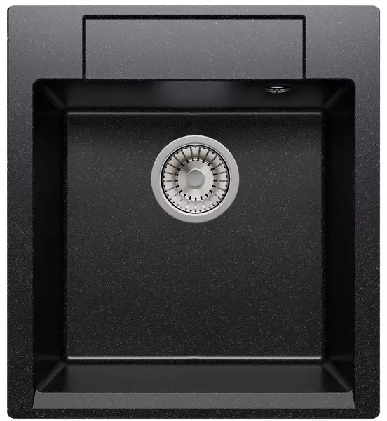 

Мойка для кухни «Polygran» Argo-460 46/51 №16 искусственный камень черная