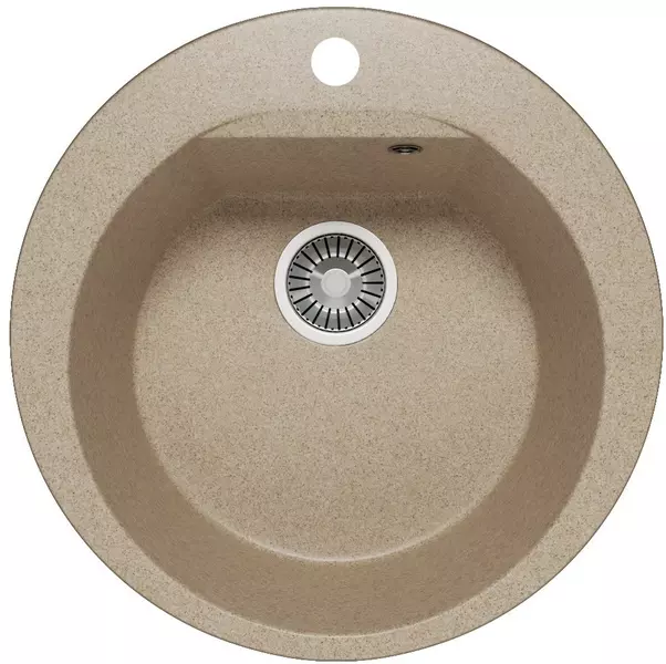 

Мойка для кухни «Polygran» Atol-520 52 №302 искусственный камень песок