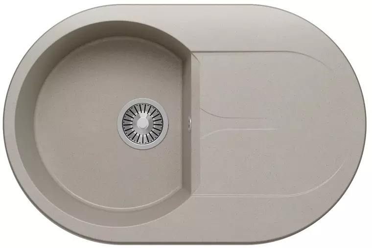 

Мойка для кухни «Polygran» Atol-760 76/50 №302 искусственный камень песок