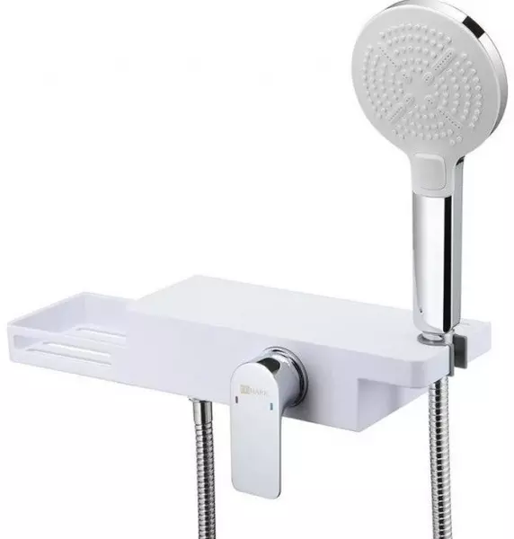 

Смеситель для душа «Lemark» Unibox LM6903CW белый/хром