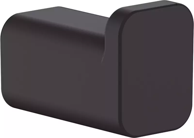 

Крючок «Hansgrohe» AddStoris 41742670 на стену чёрный матовый