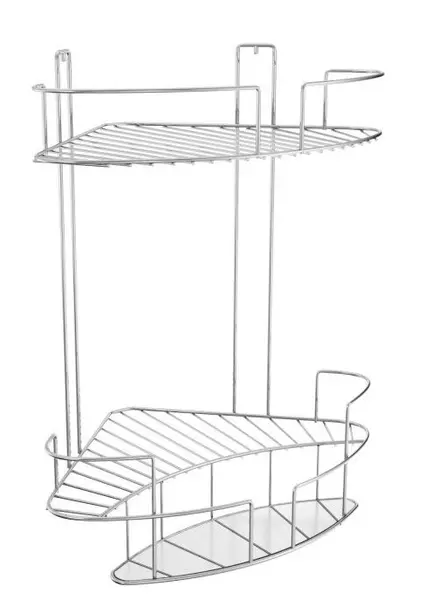 

Угловая полка в ванну «Fora» Balcony FOR-DIM102 на стену хром