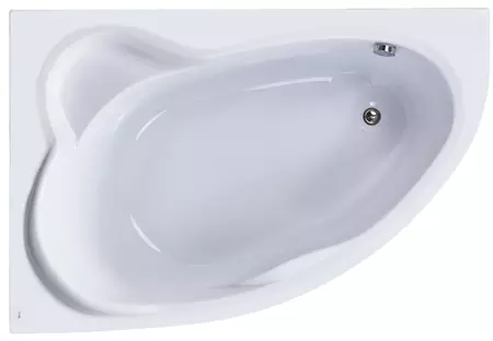 

Ванна акриловая «Roca» Luna New 170/115 (7248640000) без опор без сифона белая левая