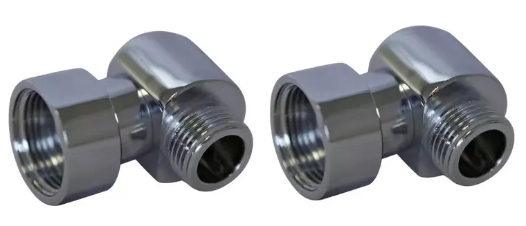 

Угловое соединение «Luxon» LUX-751SCH0504 3/4"х1/2" гайка/штуцер 2 шт. хром