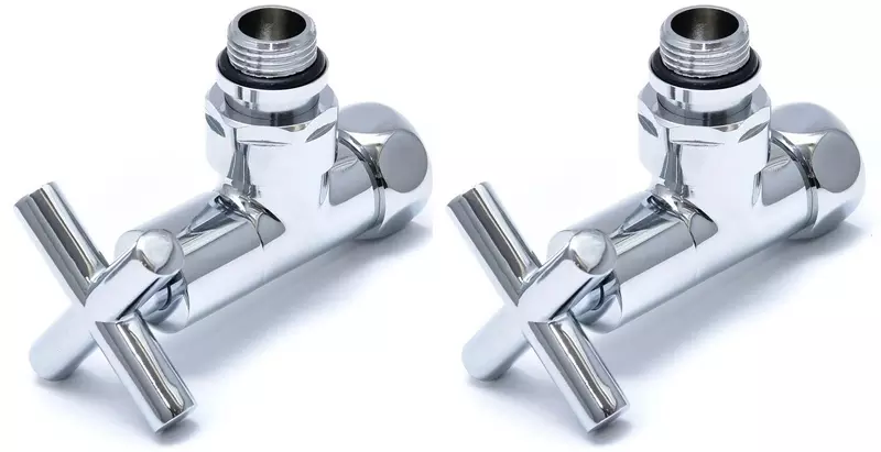 

Вентиль запорный угловой «Luxon» LUX-4704 3/4"х1/2" крест гайка/штуцер 2 шт. хром