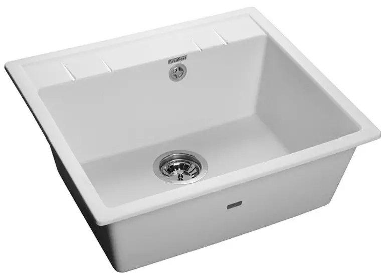 

Мойка для кухни «GranFest» Quadro GF-Q-561 56/50 искусственный камень иней