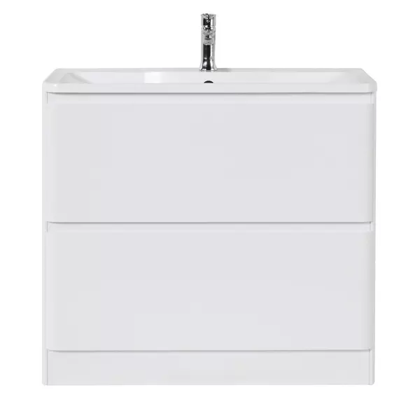 

Тумба с раковиной «Belbagno» Albano 80 (BB800/455-LV-MR-ALR) Bianco Lucido
