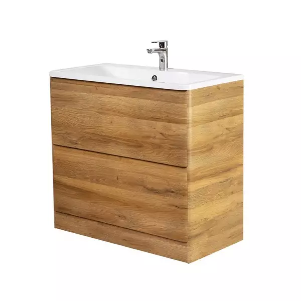 

Тумба с раковиной «Belbagno» Albano 90 (BB900/455-LV-MR-ALR) Rovere Rustico
