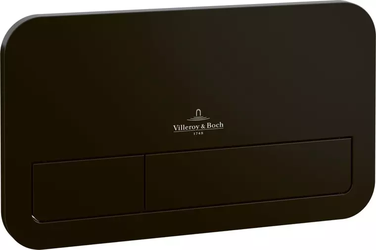 

Кнопка смыва «Villeroy & Boch» ViConnect 922490AN пластик черная матовая