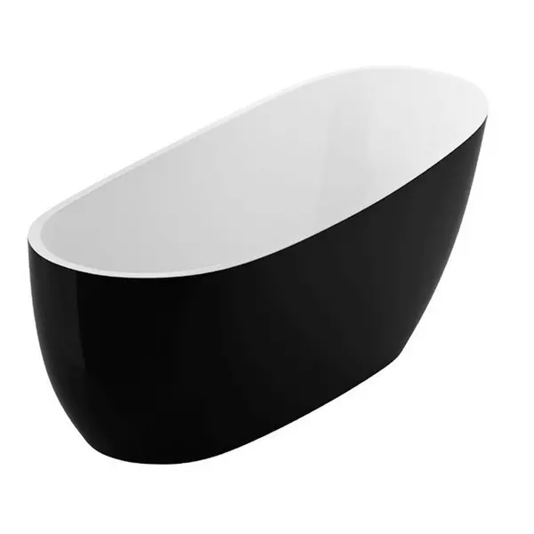 

Ванна акриловая «Excellent» Comfort 2.0 175/74 с ножками без сифона белая/чёрная