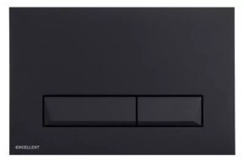 Кнопка смыва Excellent Platto INEXPL230150BL пластик черная 12180₽