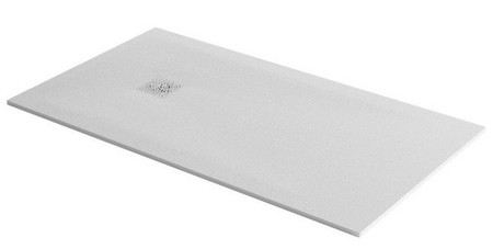 Душевой поддон Excellent Arda 16090 низкий из литьевого мрамора белый без сифона 88410₽