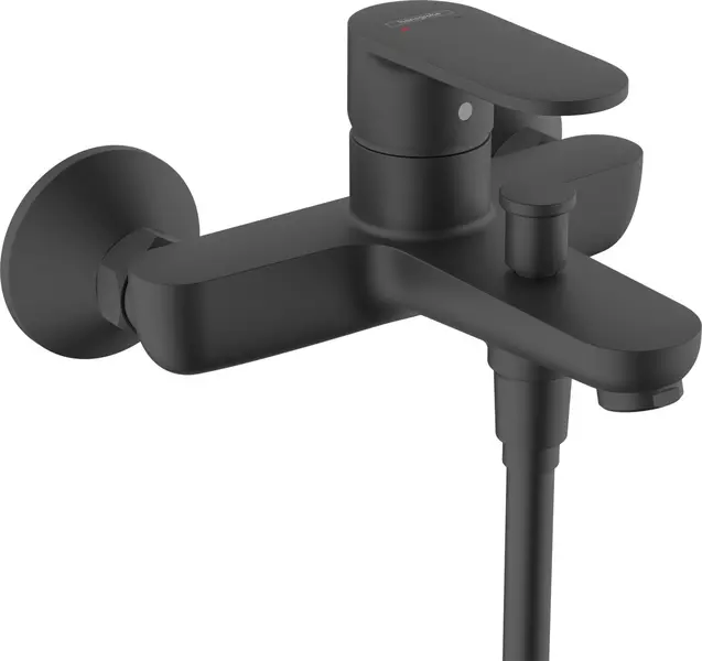 

Смеситель для ванны «Hansgrohe» Vernis Blend 71440670 чёрный матовый