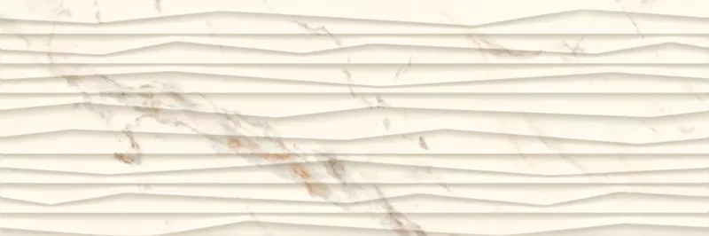 

Настенная плитка «Ceramika Paradyz» Serene Matt. 75x25 struktura 54142 bianco