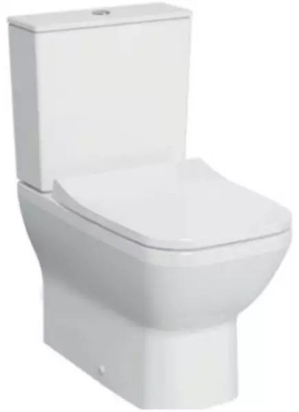 

Унитаз компакт безободковый «Vitra» Integra Square 9833B003-7204 белый с сиденьем дюропласт с микролифтом белое