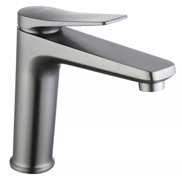

Смеситель для раковины «Lemark» Bronx LM3737GM с донным клапаном графит