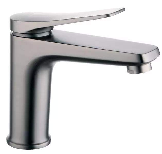 

Смеситель для раковины «Lemark» Bronx LM3706GM с донным клапаном графит