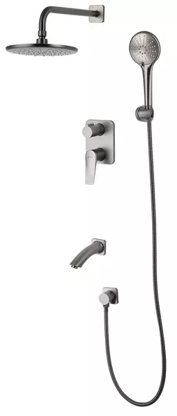 

Душевая система «Lemark» Bronx LM3722GM графит