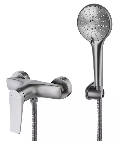 

Смеситель для душа «Lemark» Bronx LM3703GM графит