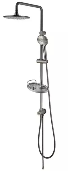 

Душевая стойка «Lemark» Bronx LM3788GM графит