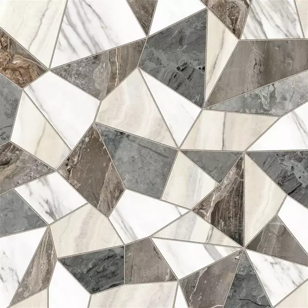 

Декор «Vitra» Marbleset Terrazzo Lapp. 60x60 K951370LPR01VTE0 микс